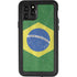 Brazil Flag Distressed iPhone 11 Pro Waterproof Case